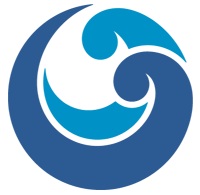 Okinoshima logo - waves