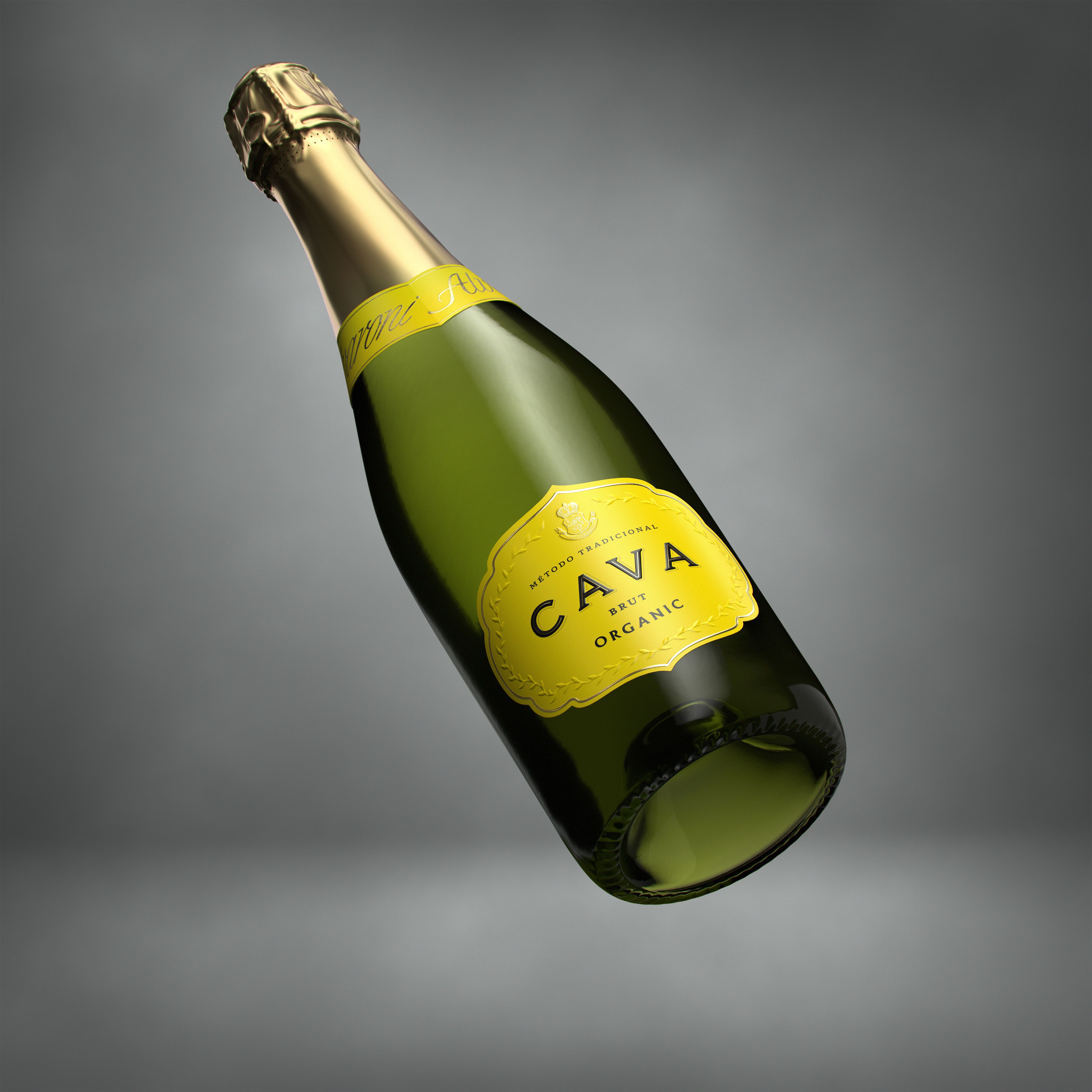 オーガニック・スパークリングワイン（カヴァ）辛口 Alvaroni Organic